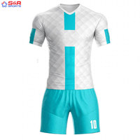 Uniformes de Fútbol Personalizados de Alta Calidad para Hombre, Precio al por Mayor, Diseño por Sublimación, Uniformes de Fútbol con Sublimación Completa, MOQ Bajo, para Clubes