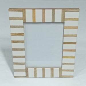 Trendy Handmade Classic Luxury Lightweight <b>Photo</b> <b>Frame</b> India Custom Size Wood Bone Resin Metal Vertical Display Customized Color - Product Image 6