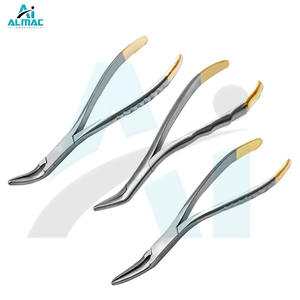Juego de fórceps de extracción de dientes manuales ALMAC, Instrumentos dentales de 3 piezas para cirugía quirúrgica - Product Image 4