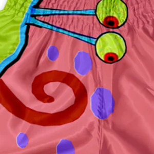 กางเกงขาสั้นมวยไทยสไตล์ไฮสตรีทพร้อมคุณสมบัติเป็นมิตรต่อสิ่งแวดล้อมผลิตจากโรงงานตามสั่ง - Product Image 6