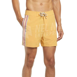 Shorts décontractés en coton pour hommes, taille élastique, respirants, séchage rapide, pour activités de plein air (vente en gros) - Product Image 2