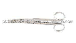 Mayo Harrington Ciseaux de pansement droits pour infirmières Ciseaux chirurgicaux émoussés pour enlever/habiller les points Obgyn 18cm - Product Image 4