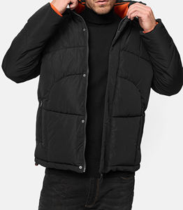 Chaqueta Acolchada de Invierno para Hombre, 100% Poliéster, Personalizable con Logotipo, Chaqueta de Algodón con Burbujas - Product Image 3