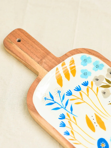 Tabla de cortar de encimera de madera de diseño tradicional al por mayor, tabla de cortar de utensilios de cocina terminada personalizada - Product Image 4