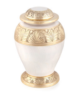 Wholesale American Style <b>Large</b> Metal Cremation <b>Urn</b> for Adult Ashes Brass Polish Funeral Burial <b>Urn</b> for Humans - Product Image 5