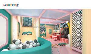 Zona de juego interior compacta de dos capas en España Kids Loved CE Certified Commercial Indoor Playground Project para niños y niños pequeños - Product Image 4