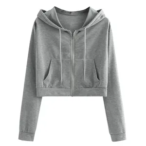 Sweatshirt à capuche unisexe en molleton de coton épais Vente en gros Pull-over décontracté Sweat-shirt avec logo brodé pour l'hiver - Product Image 2