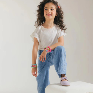 Jeans droits respirants pour femmes, taille mi-haute, confortables, décontractés, tendance, pour tous les jours, tenue de sortie - Product Image 1