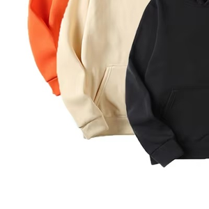 Sudadera con Capucha para Hombre, Colores Personalizados, Venta al Por Mayor, Invierno, Lisa, Teñida, con Bolsillo, Impresión Digital, 330 GSM, Felpa de Algodón, Ecológica, Modelo 001 - Product Image 3