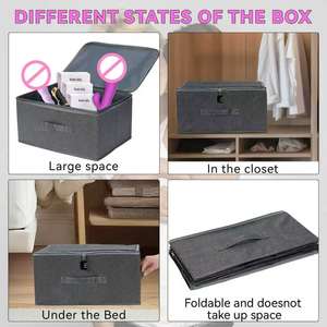 Großhandel Sex-Spielzeug-Box für Frauen Abschließbare Aufbewahrungsbox mit Zahlenschloss Diskrete Aufbewahrungstruhe für Intime <span class=keywords><strong>Dildo</strong></span>-Box - Product Image 6