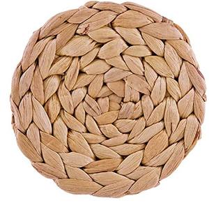 Water hyacith coaster Vaisselle Ustensiles de cuisine Écologiquement et sans danger pour la santé Produits vietnamiens en gros. - Product Image 1