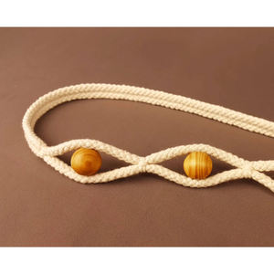 Rope Curtain Tieback Holder with Bead Rope Clips Home Decoration Hook Loop Holder for Stylish Curtain Tiebacks Stylish Design - Product Image 2