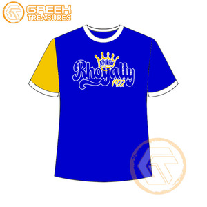 Vente en gros de t-shirt Sigma Gamma Rho pour femmes vêtements de sororité jersey de coton t-shirt respirant de haute qualité vêtements grecs pour femmes - Product Image 3