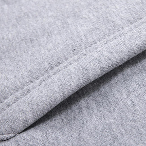 Sweat-shirt à capuche zippé en denim épais de haute qualité avec logo personnalisé sur le devant, options de tailles, streetwear d'hiver - Product Image 6