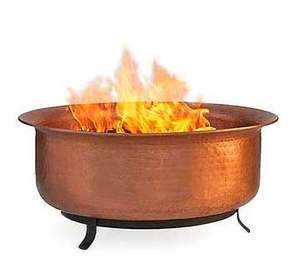 Brasero en fer forgé avec bol rond traditionnel et fonctionnalité de chauffage extérieur moderne - Product Image 6