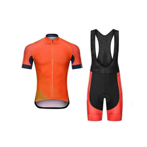 Service OEM Respirant Séchage Rapide Hommes Cyclisme Uniforme Compression Légère Haut à Manches Courtes Vêtements de Cyclisme pour Hommes - Product Image 4