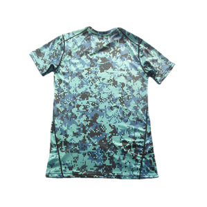 Personalizada de alta calidad de los hombres más tamaño transpirable de algodón de manga corta Regular Fit O-cuello Casual camiseta con impresión frontal personalizada - Product Image 2