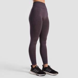 Leggings Capri Deportivos Casuales Dexter, Sin Costuras, Térmicos, Color Gris, Talla XL, Tejido de Punto, Nailon, Spandex, Cintura de Cuero - Product Image 5