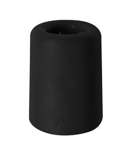 Fermaporta alto nero 38x51mm. (Kppels T1008N) (Confezione blister) - Product Image 1