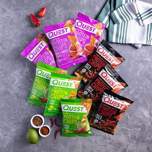 Quest dinh dưỡng Tortilla phong cách protein chip, gói nhiều loại cay, ớt chanh, nóng & cay, & Ớt Ngọt Cay, 12 đếm - Product Image 5