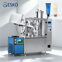 Unidad de Procesamiento de Tubos Rotatoria Automática ESKO con Tecnología de Sellado Ultrasónico para Aplicaciones de Salsas, Condimentos, Jugos y Cosméticos