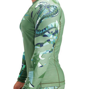 Rashguard de Manga Larga para Hombre, Diseño Personalizado, Transpirable, Spandex y Poliéster, Producto de Alta Moda para MMA, Gran Venta - Product Image 5