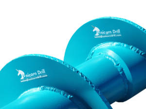 Eenhoornboor Cfa Continue Vluchtvijzel Met Rotskop Voor Boorinstallatie - Product Image 2