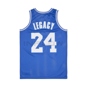 Camiseta de baloncesto personalizada 100% poliéster, ropa de baloncesto, diseños de uniformes, conjuntos de sublimación con patrón de equipo juvenil - Product Image 2