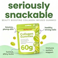 Gummies au collagène OEM : Favorise la santé des articulations, l'hydratation de la peau et la structure musculaire, soutient la santé des membranes cellulaires, de la peau et des cheveux