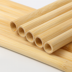 Sinh thái thân thiện tre phân hủy sinh học Plat ống hút sản xuất trà sữa mía ống hút - Product Image 5