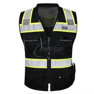 Nouveau gilet réfléchissant, gilet de sécurité, veste, bande de sécurité personnelle, construction, haute visibilité, vêtements de sécurité au travail - Product Image 1