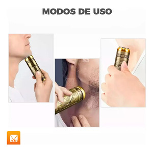 Rechargeable Portable Electric Beard <b>Trimmer</b> - Assorted Colors - Product Image 6