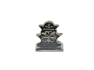 Brass Metal Embossed <b>Place</b> <b>Card</b> Holder Silver <b>Wedding</b> Favor <b>Card</b> Holder Elegant Table Decoration Holder for Party Banquet Gift - Product Image 3