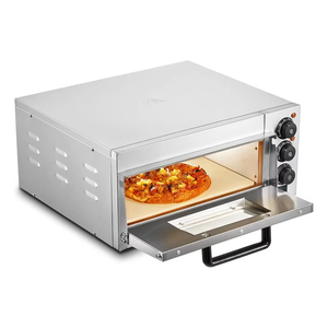 <span class=keywords><strong>Horno</strong></span> de pizza comercial de <span class=keywords><strong>segunda</strong></span> <span class=keywords><strong>mano</strong></span> de 16 pulgadas, precio al por mayor de acero inoxidable de calentamiento rápido de una sola capa a la piedra eléctrica - Product Image 1
