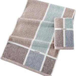 Meilleures ventes : Ensemble de 8 serviettes de bain en coton 100 % écologique, respirantes, durables, séchage rapide, nouveau design, logo personnalisé, couleur unie - Product Image 6