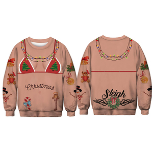 Sweat-shirt en molleton 100% coton écologique, impression par sublimation, design personnalisé, impression design, pas cher - Product Image 3