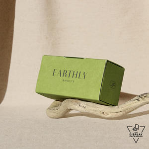 "Boîte à savon de barre d'emballage personnalisé direct d'usine avec des boîtes de papier de fenêtre pour le cosmétique de parfum de savon" - Product Image 2