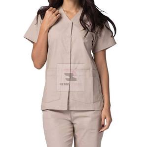 Camisetas médicas con logotipo personalizado de alta calidad, uniformes de tela tejida cómodos y transpirables - Product Image 2