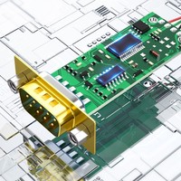 Adaptador Convertidor Serial DB9 Macho a Macho DTECH, Cable Serial USB 2.0 a RS232, 0.5m 1.5m 3m