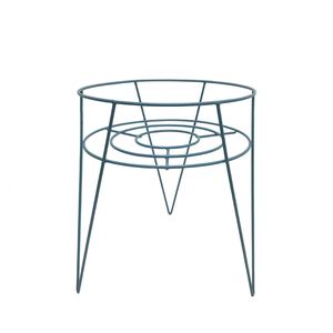 Soporte de maceta de jardín con acabado plateado para decoración interior y exterior decorativo para el hogar hecho a mano al por mayor a granel - Product Image 2