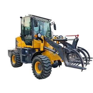 Minicargadora eléctrica de montaje frontal con tracción en las cuatro ruedas, cargadora eléctrica de jardín para la construcción diaria - Product Image 4