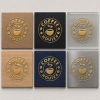 Autocollants Vinyles Personnalisés Imprimés Métallisés 3D Imperméables UV pour DTF, Durables, MOQ 100 Pièces, Transfert de Logo, Étiquettes d'Emballage de Jus