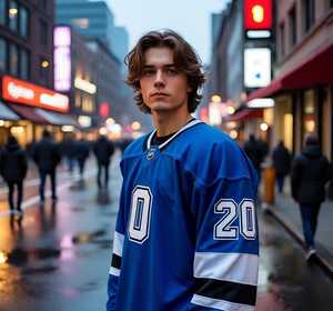 Maillot de Hockey sur Glace Surdimensionné Léger Personnalisé OEM Respirant Maillots de Hockey sur Glace d'Impression par Sublimation 2025 - Product Image 4