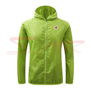 Men's Vintage Casual Windbreaker <b>Jacket</b> Zipper Knitted Stand Custom Logo Lightweight Breathable Waterproof Cotton Filling <b>Plus</b> - Product Image 1