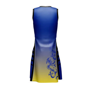 Best Style 100% Polyester Quick Dry <b>Netball</b> Uniform Easy Fit Sports Wear Plus Size Printed Sublimation <b>Netball</b> Uniform - Product Image 6