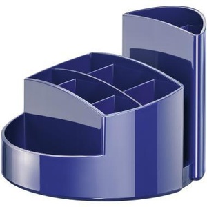 HAN RONDO 14 X 10.9 X 14 cm Polystyrene Blue Pencil Case for Desktop & <b>Drawer</b> Organizers - Product Image 1