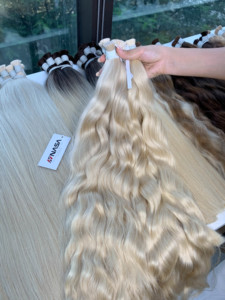 Extensiones de Cabello Humano Virgen Vietnamita 100%, Liso, 8 Pulgadas, 12A, Diseño Libre, Color Oscuro, Super Double Drawn, 20 kg - Product Image 3