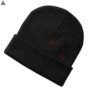 Best Selling Unisex Yellow Hand Embroidery Polyester/Cotton <b>Warm</b> Jacquard Cuffed Beanie <b>Hats</b> for Winter - Product Image 6