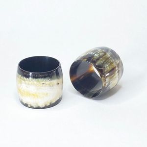 Anillos de servilleta de cuerno ovalado anillos de servilleta de cuerno de búfalo rústico para mesas de boda uso multifunción a la venta por AALIYAN IMPEX - Product Image 6