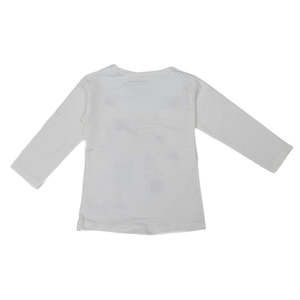 Camiseta de manga larga para niñas recién nacidas - Blanca - Product Image 3